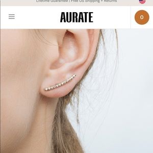 Diamond Path pair of earrings